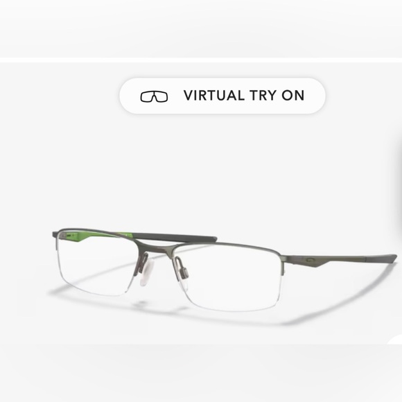 Oakley OX3218-0252 Satin Pewter 136 Eyeglasses Socket 5.5 NWOT